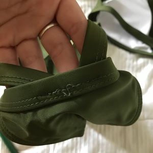 Army green bikini